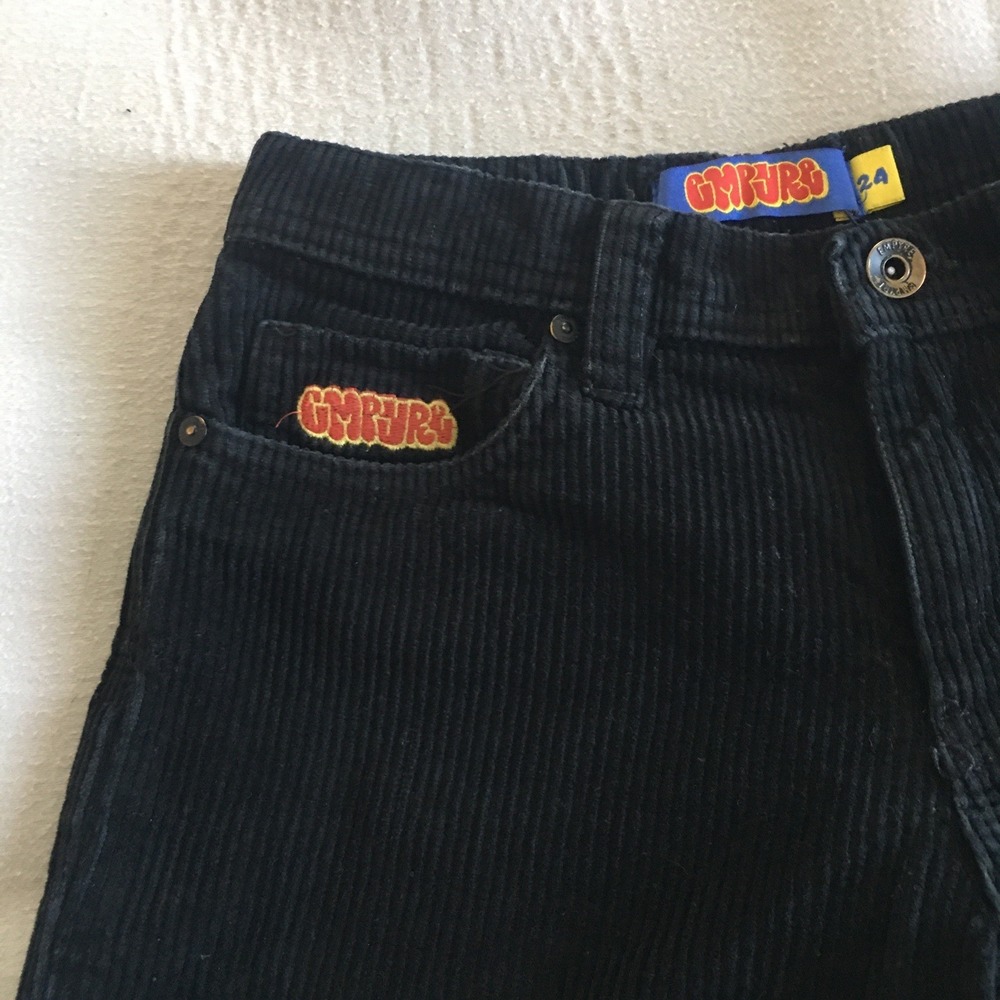 Empyre - Black Corduroy Pants - Size 24
